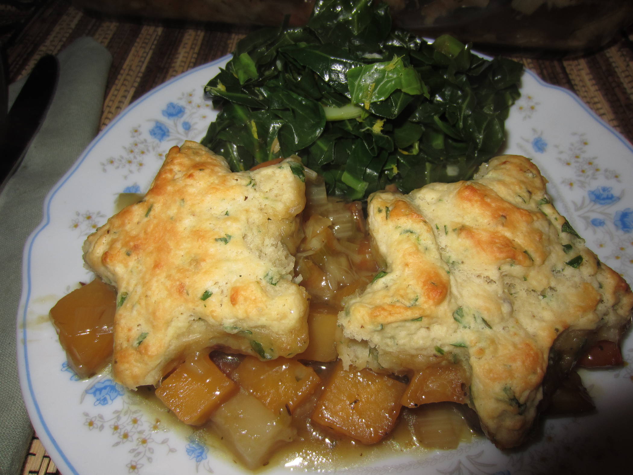 Root Vegetable Cobbler Natural Cookery School