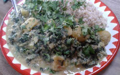 Nettle and Potato Curry