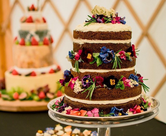 Beautiful wedding cake