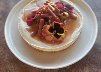 Cashew cheesecake